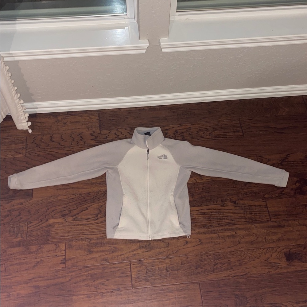 The North Face Light Gray Fleece Jacket